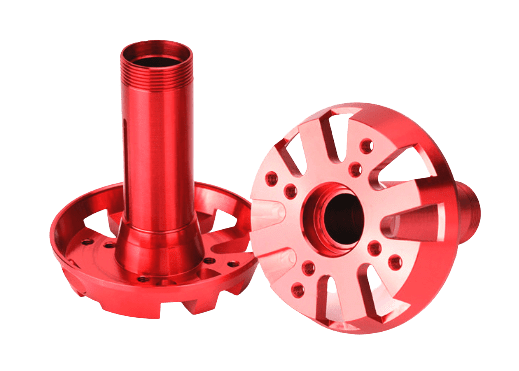 anodized parts manufactured by yijin hardware