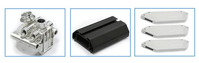 plastic parts manufactured by Injection Molding