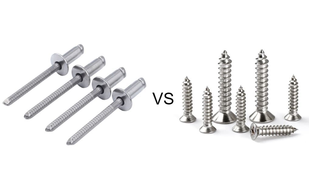 rivets vs screws
