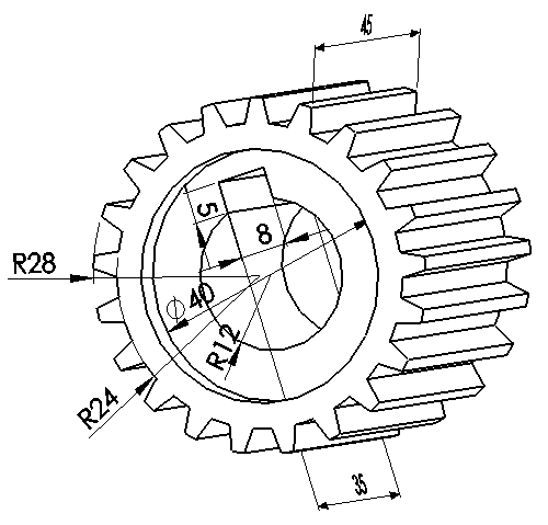 YIJIN Hardware CNC Parts drawing
