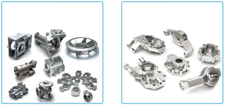 die casting parts for car tank