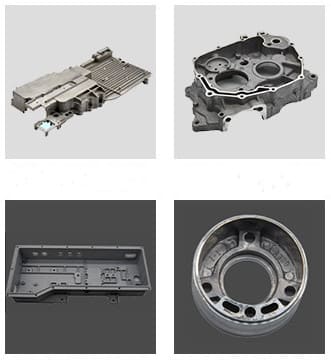 Cast aluminum auto parts