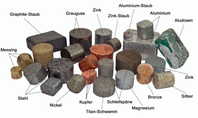 varieties of metals