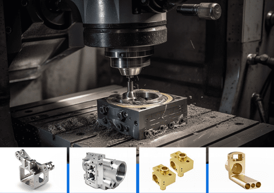 5-axis CNC machining process