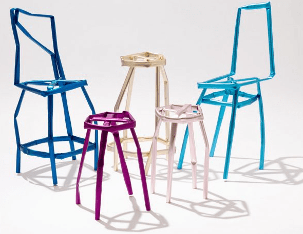 chairs design with anodizing aluminum