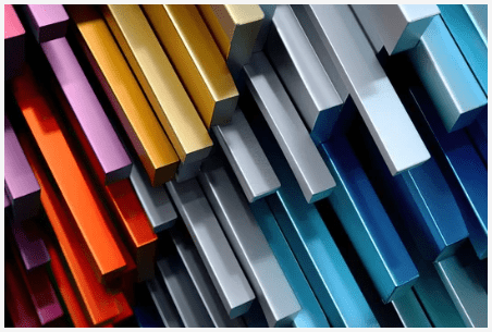 different types of anodized aluminum materials